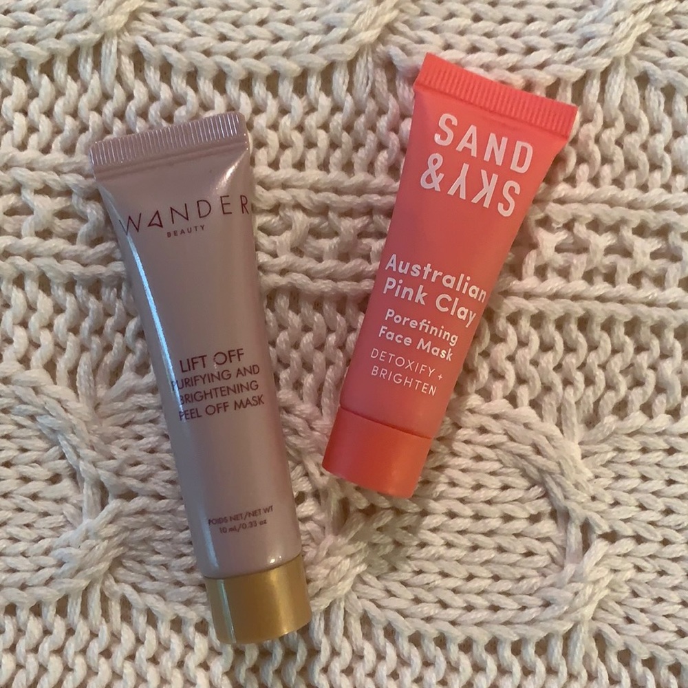 New Set of 2 Face Masks
